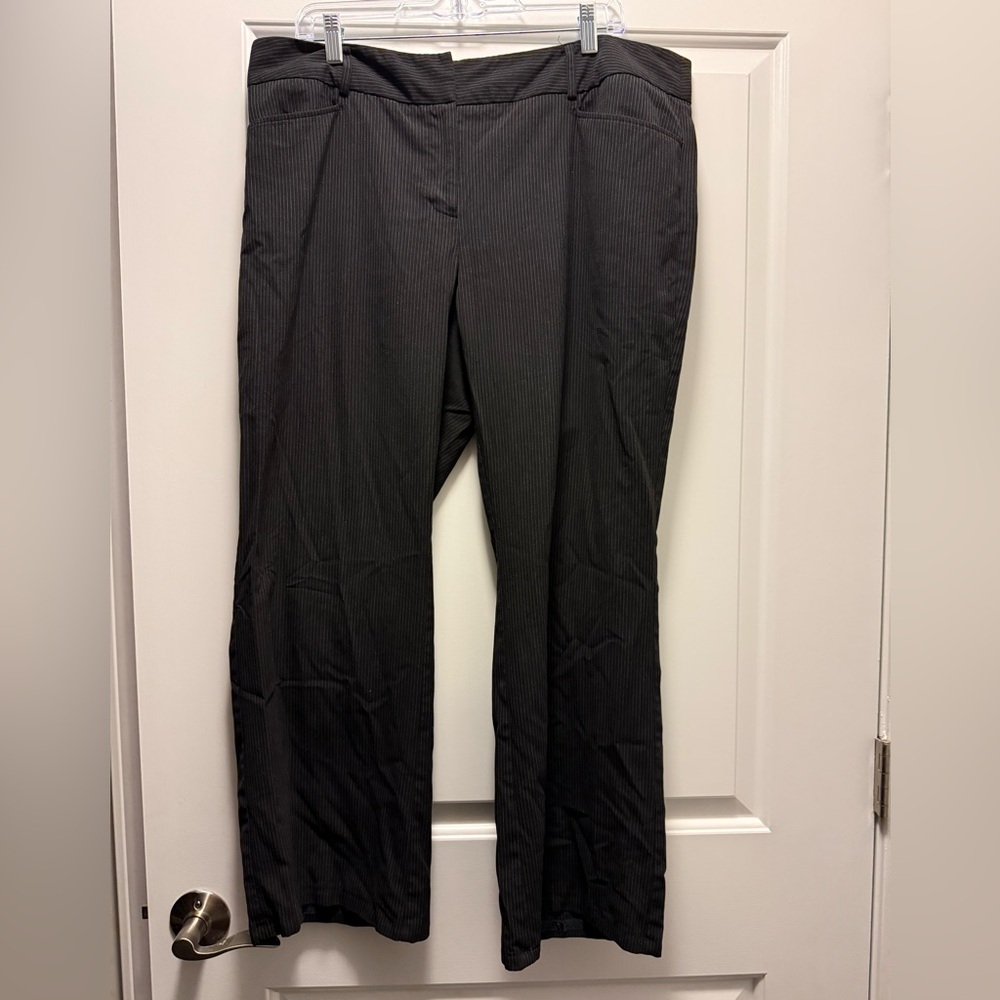 MICHAEL Michael Kors Charcoal Pinstripe Trousers